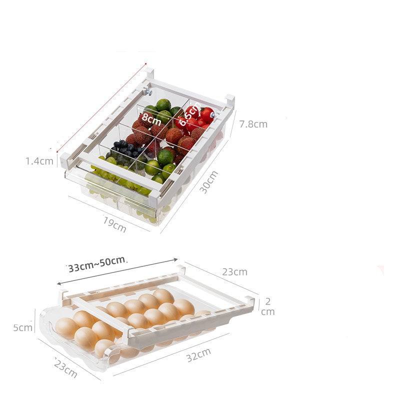 Fridge Organiser Drawers & Egg Storage Boxes – view 14