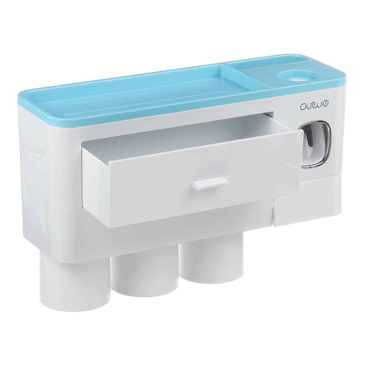 Magnetic Toothbrush Holder with Toothpaste Squeezer – view 16