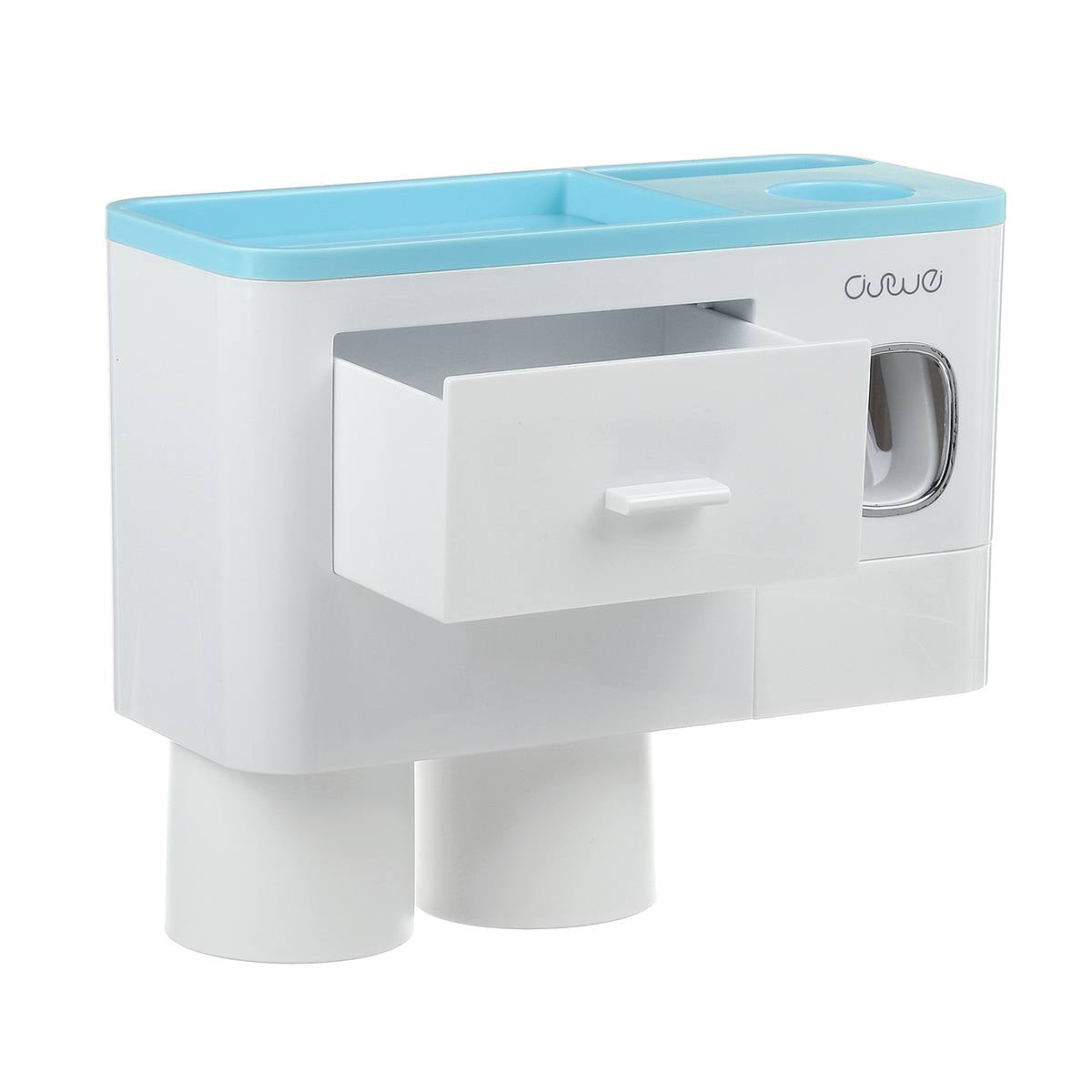 Magnetic Toothbrush Holder with Toothpaste Squeezer – view 15