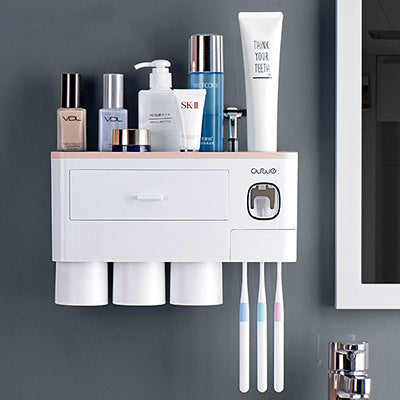 Magnetic Toothbrush Holder with Toothpaste Squeezer – view 28