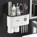 Magnetic Toothbrush Holder with Toothpaste Squeezer – view 11