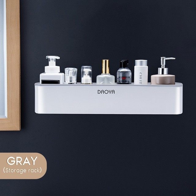 Wall-Mounted Suction Shower Caddy Shelf – view 2
