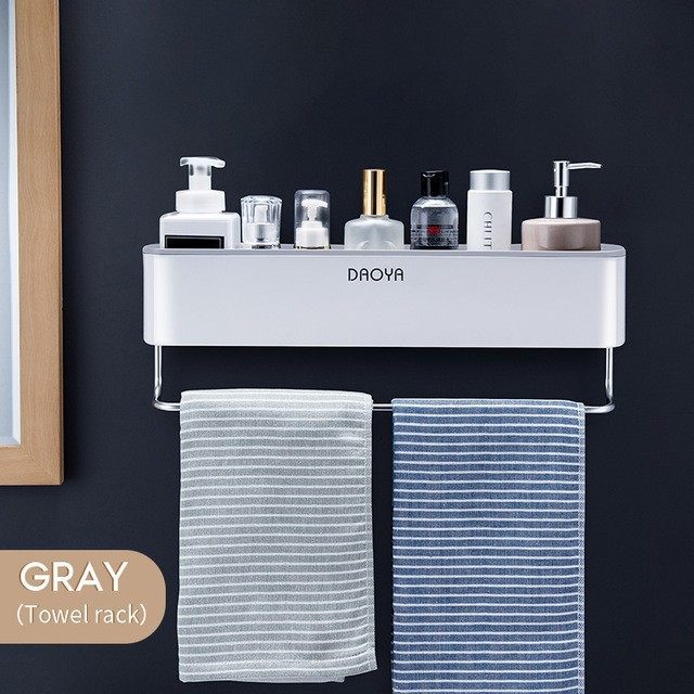 Wall-Mounted Suction Shower Caddy Shelf – view 4
