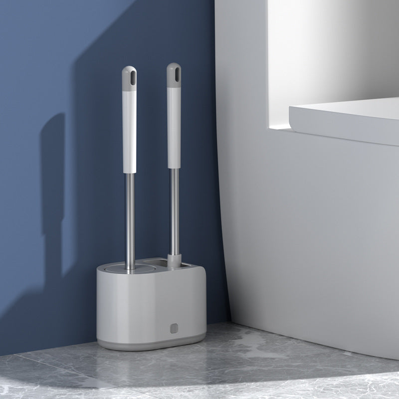 Silicone Toilet Brush Set with Holder – view 4