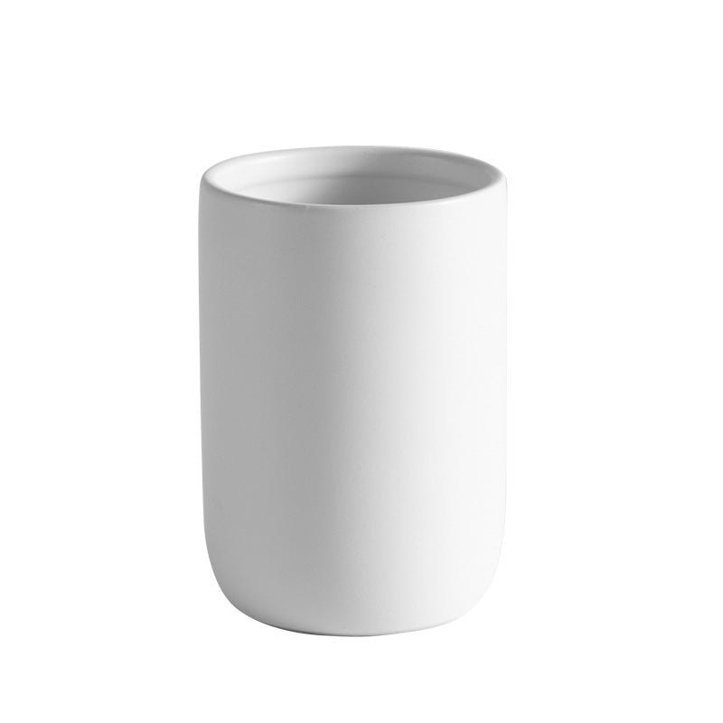 Matte Bathroom Accessories – Soap Dish, Dispenser & Tumbler – view 22
