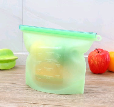 Reusable Silicone Food Storage Bags – main image