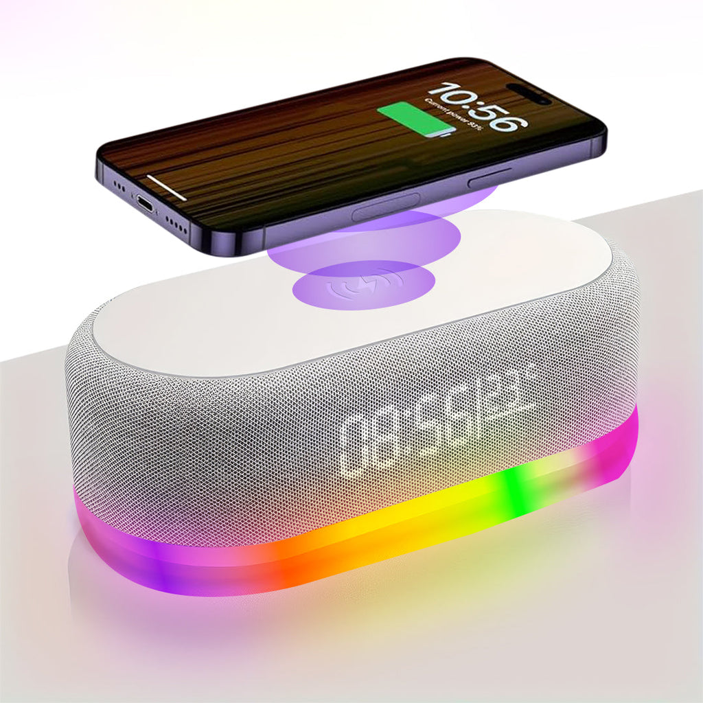 Bluetooth speaker clock