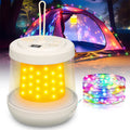 Camping lantern with power bank