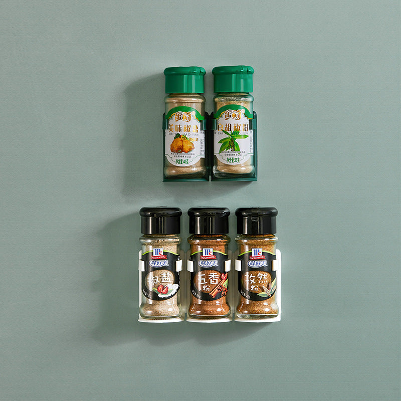 Wall-Mounted Spice Jar Rack – Set of 5 – view 3