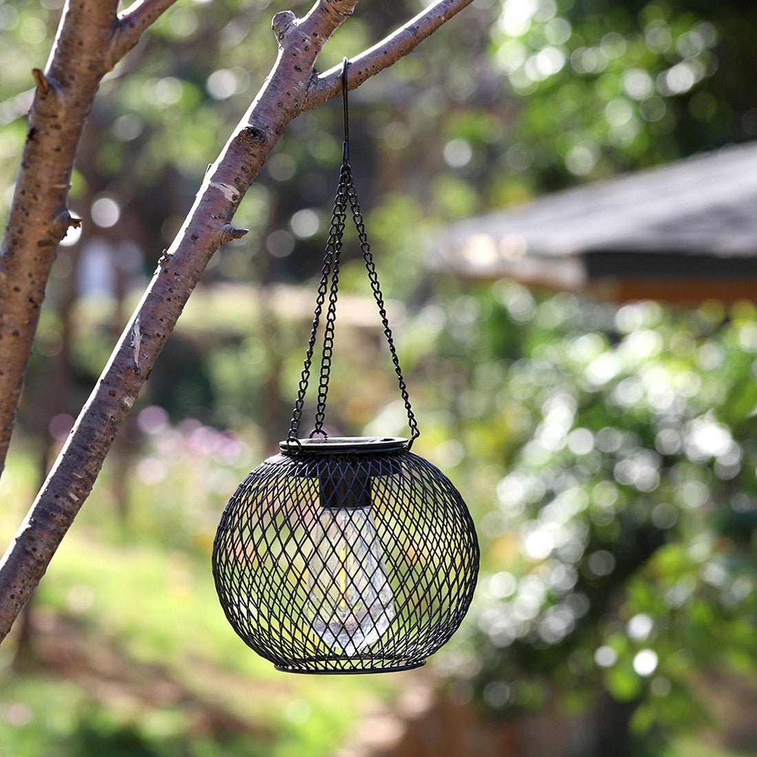 Solar hanging lanterns – view 2