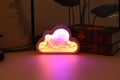Cloud paper carving night light in fantasy dreamland