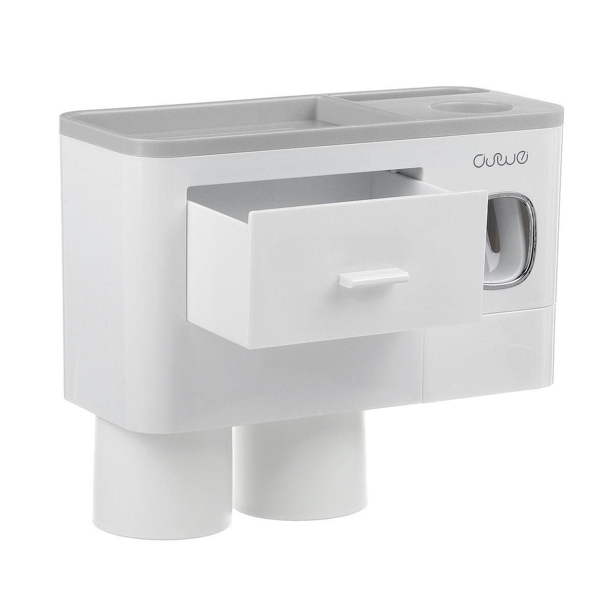 Magnetic Toothbrush Holder with Toothpaste Squeezer – view 21