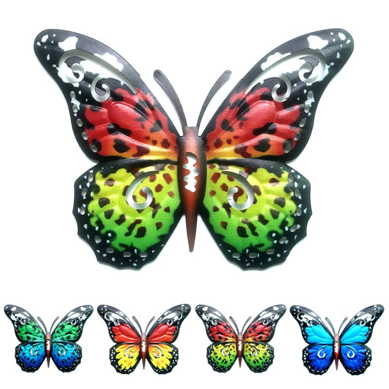 Metal butterfly wall art – view 10