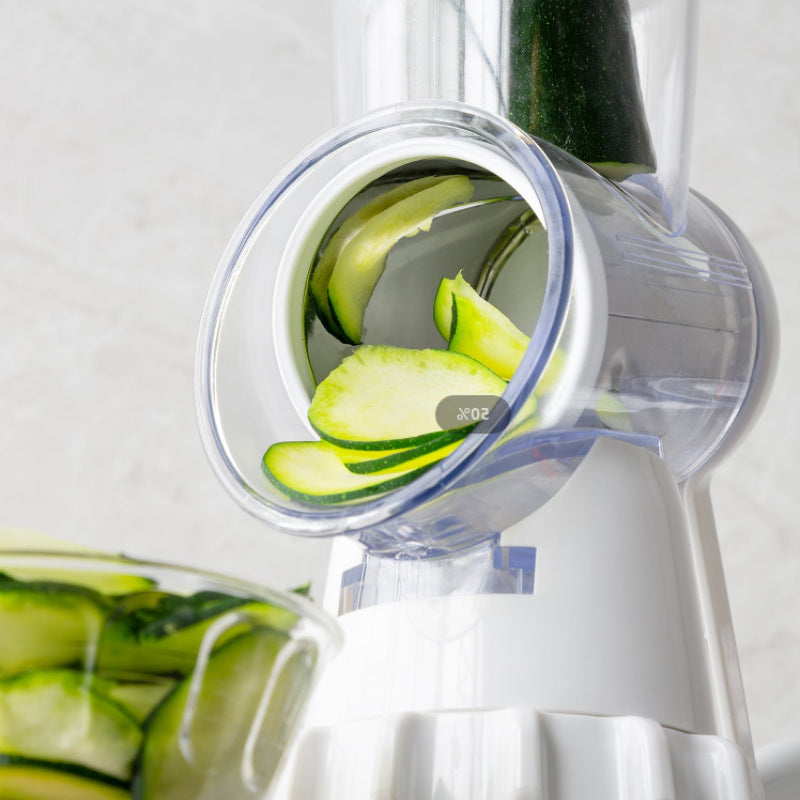 3-in-1 Rotary Vegetable Slicer, Shredder & Grater – view 2