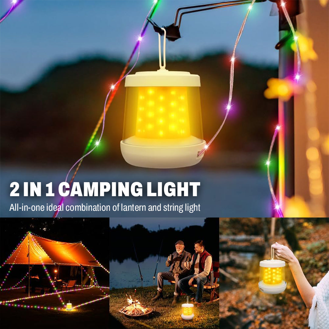Camping lantern with power bank – view 4