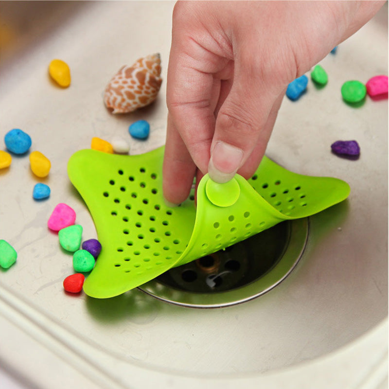 Starfish Silicone Drain Hair Catchers – Set of 3 – view 6