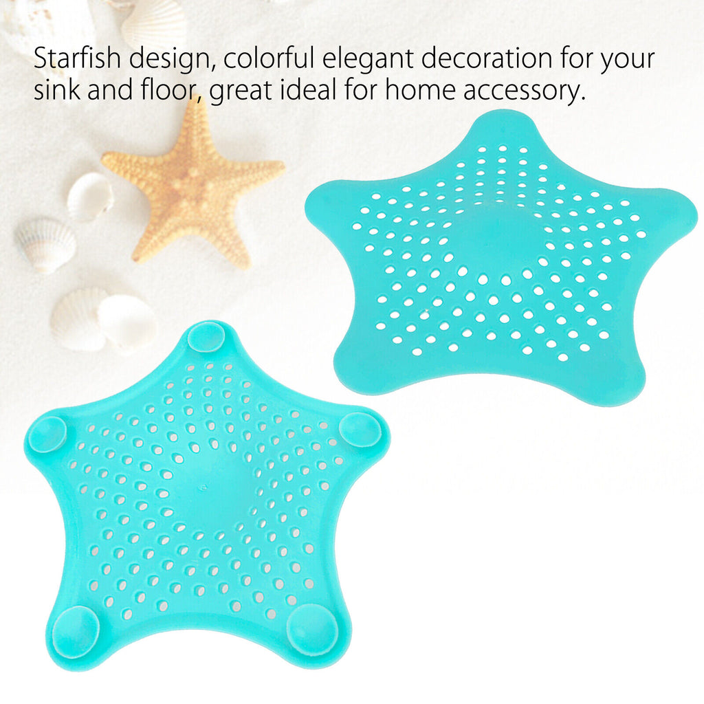 Starfish Silicone Drain Hair Catchers – Set of 3 – view 2
