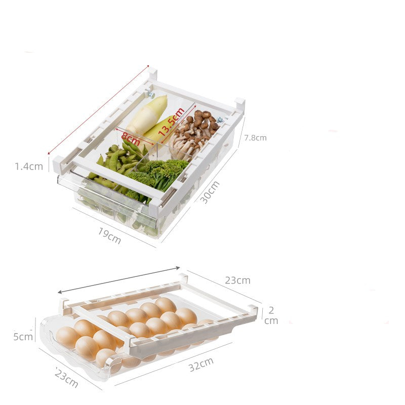 Fridge Organiser Drawers & Egg Storage Boxes – view 13