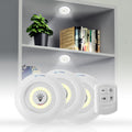 Stick-on LED spotlights