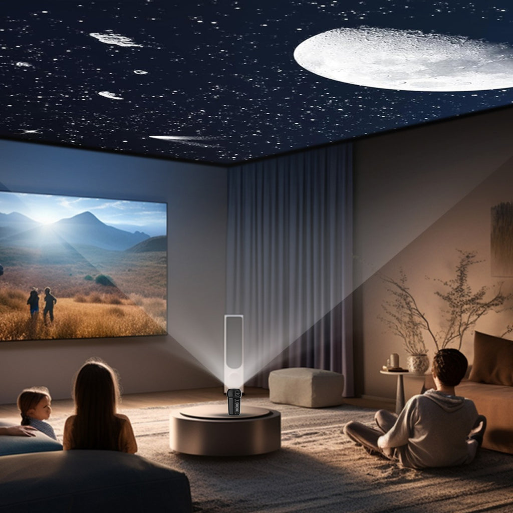 Galaxy star projector – view 4