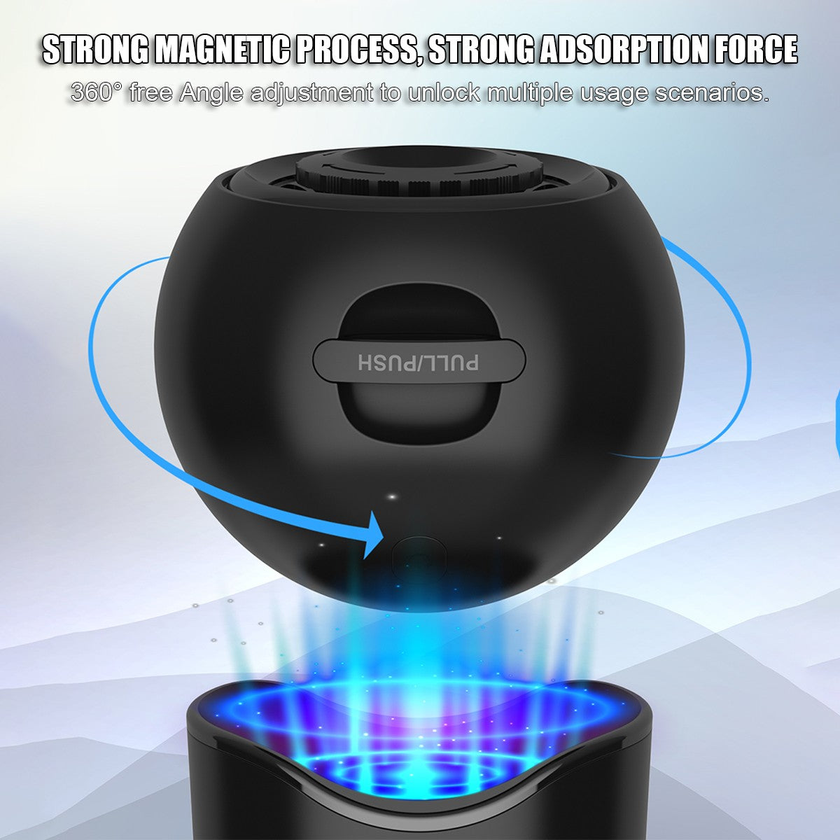 Galaxy star projector – view 2