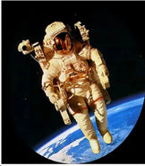 Moon & planet projection night light in Astronaut Projection Lamp