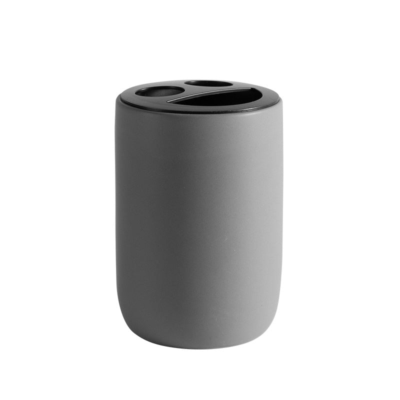 Matte Bathroom Accessories – Soap Dish, Dispenser & Tumbler – view 20