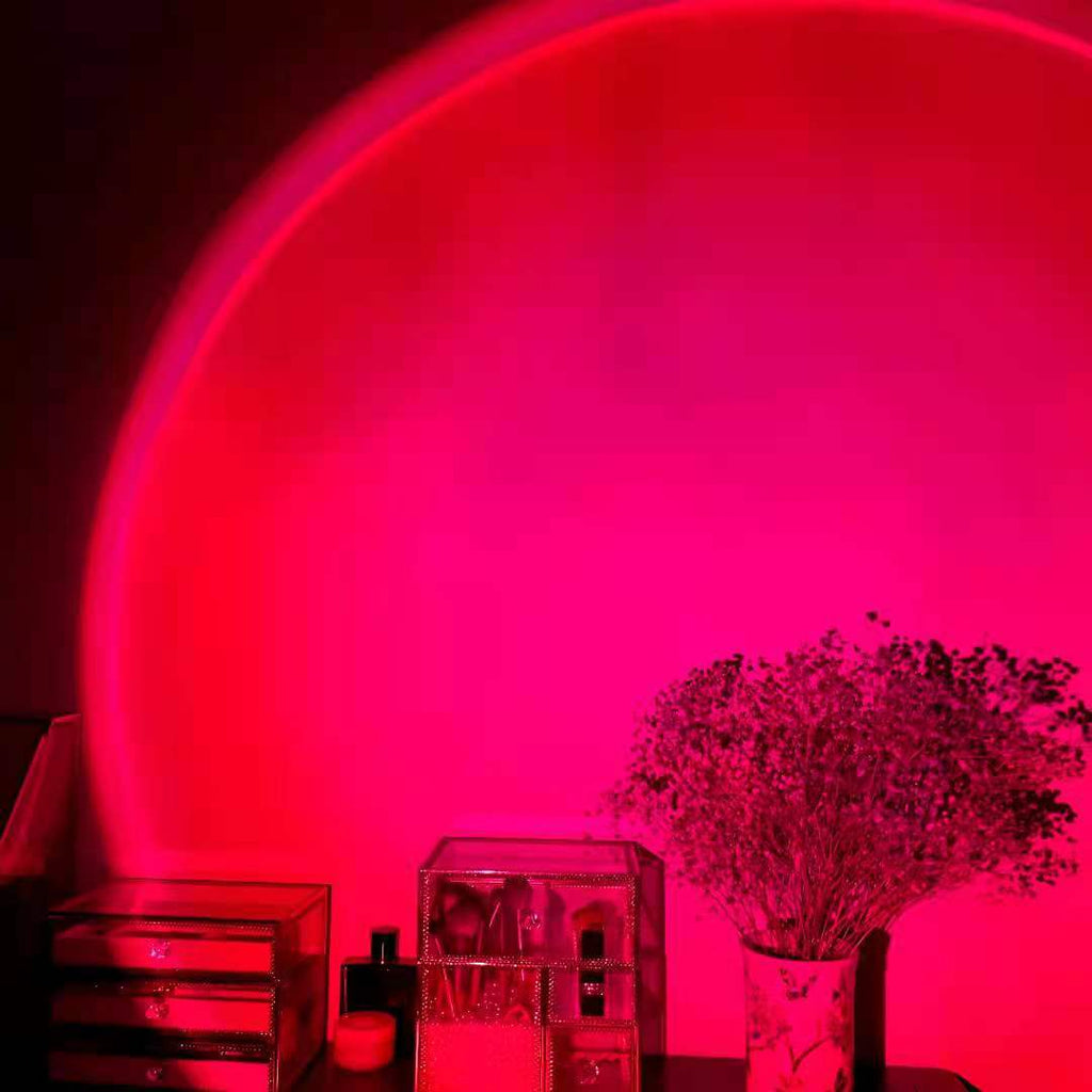 Sunset projection lamp – view 2