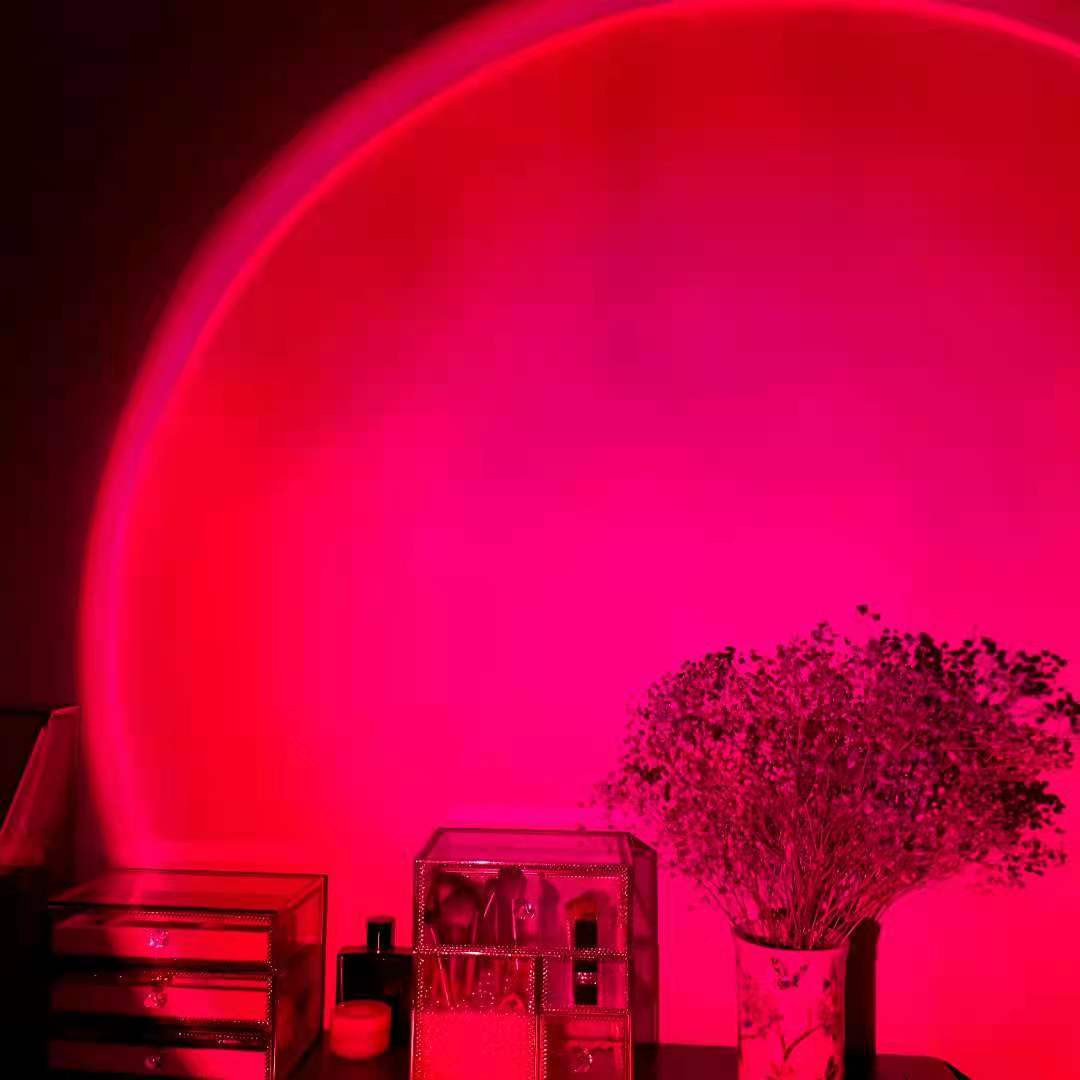 Sunset projection lamp – view 2