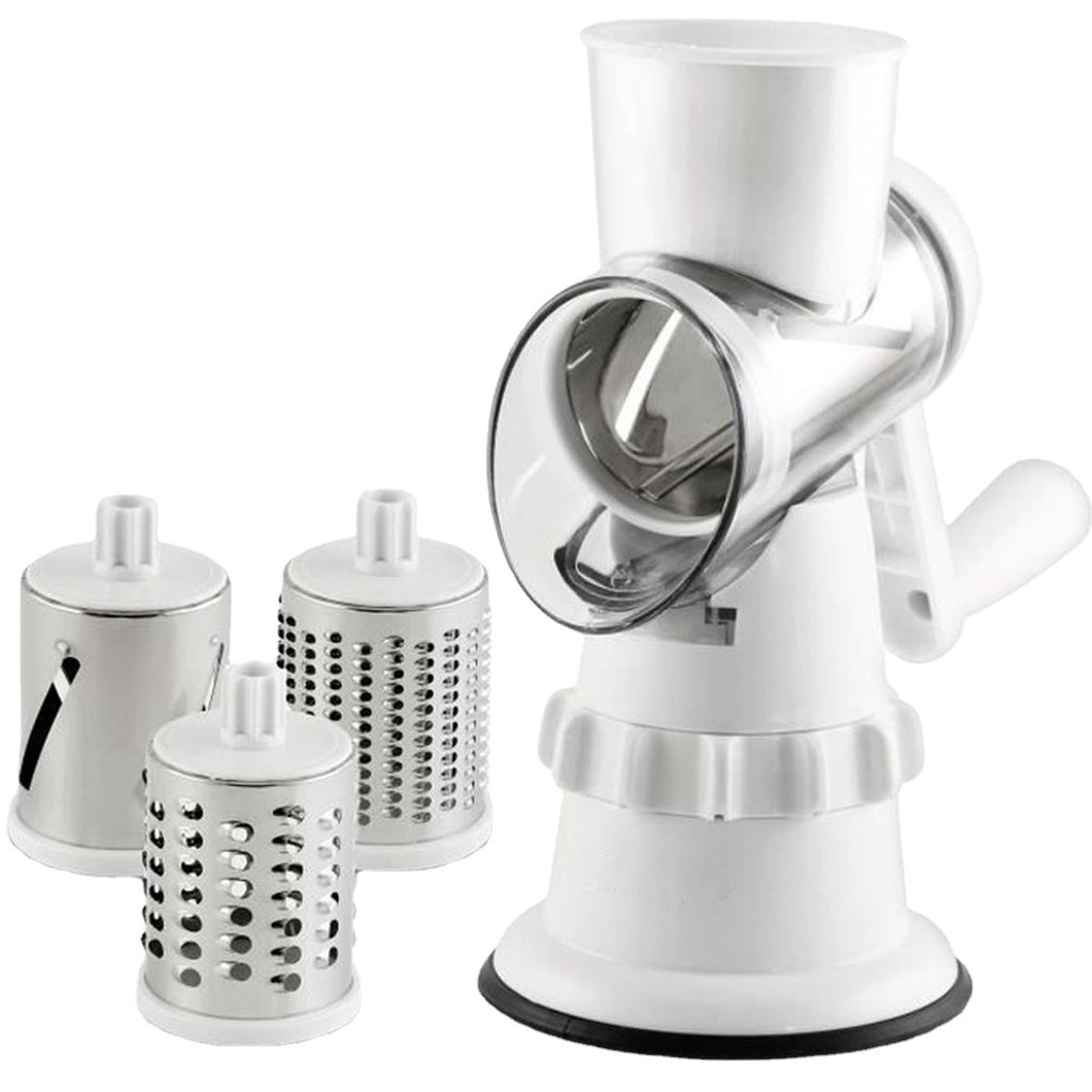 3-in-1 Rotary Vegetable Slicer, Shredder & Grater – view 5