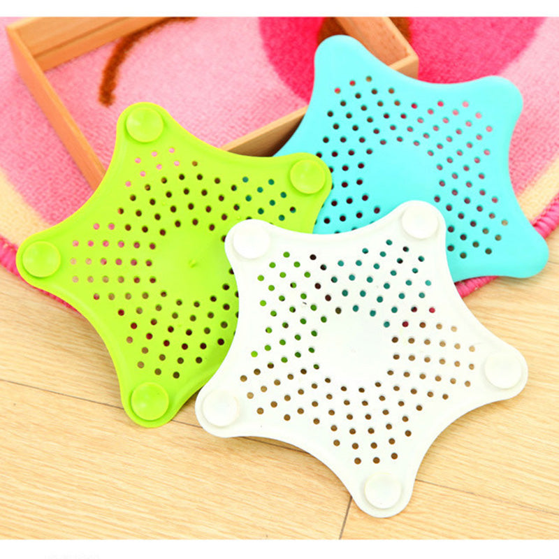 Starfish Silicone Drain Hair Catchers – Set of 3 – main image