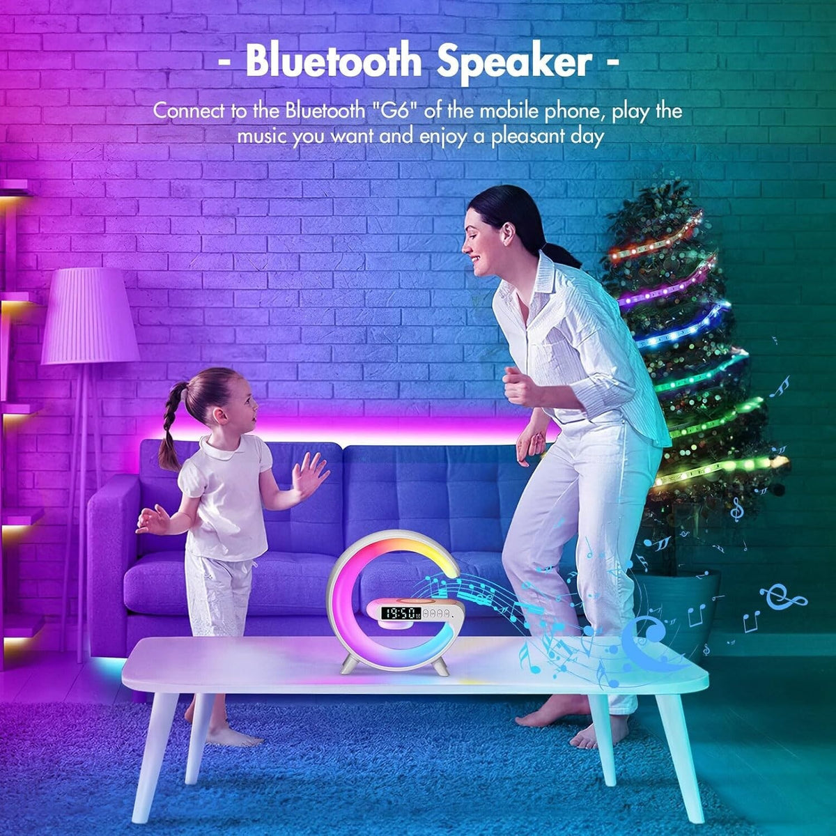 G lamp Bluetooth speaker – view 5