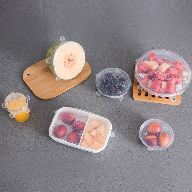 6-Piece Silicone Stretch Lids Set – view 4