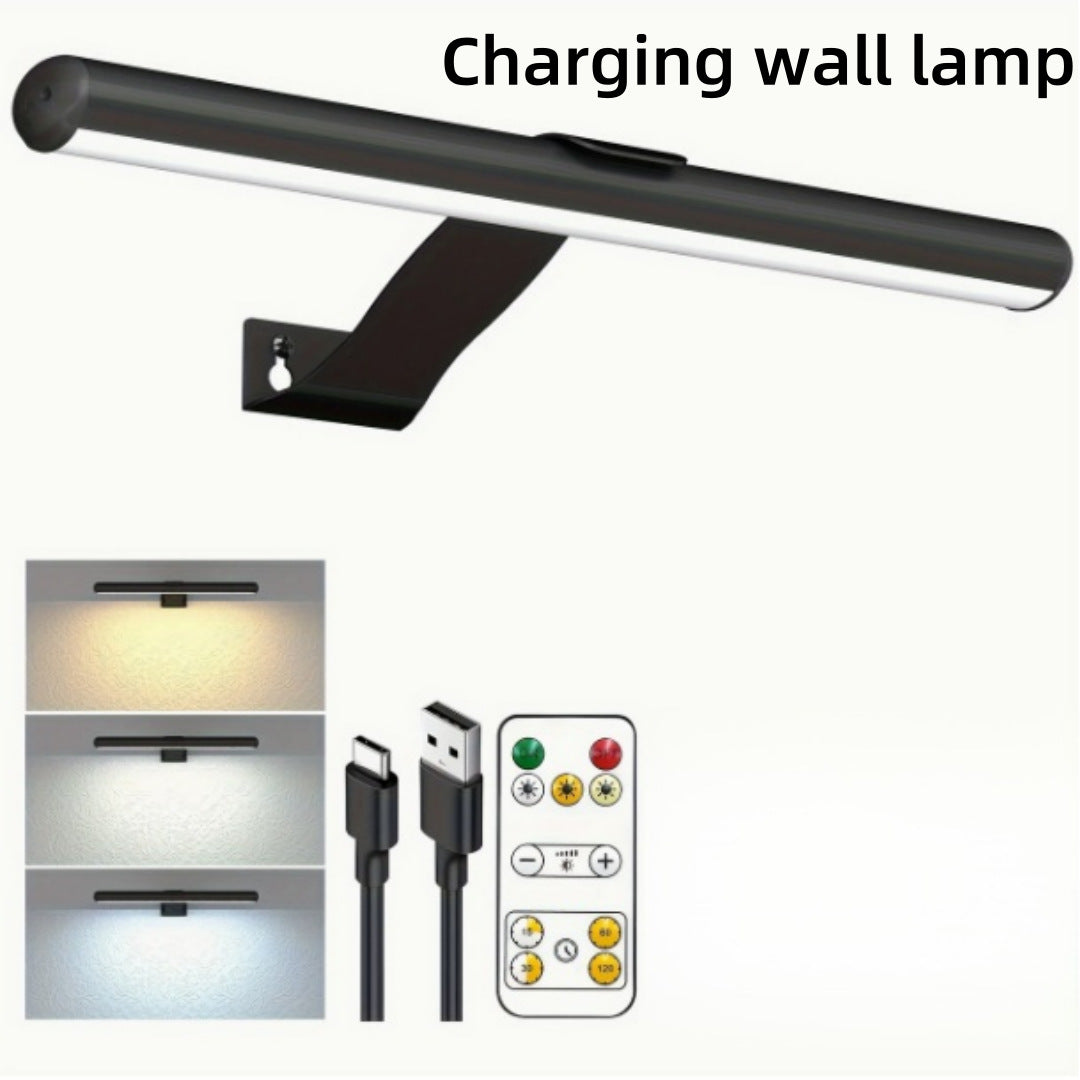 Wireless picture light in touch + remote control