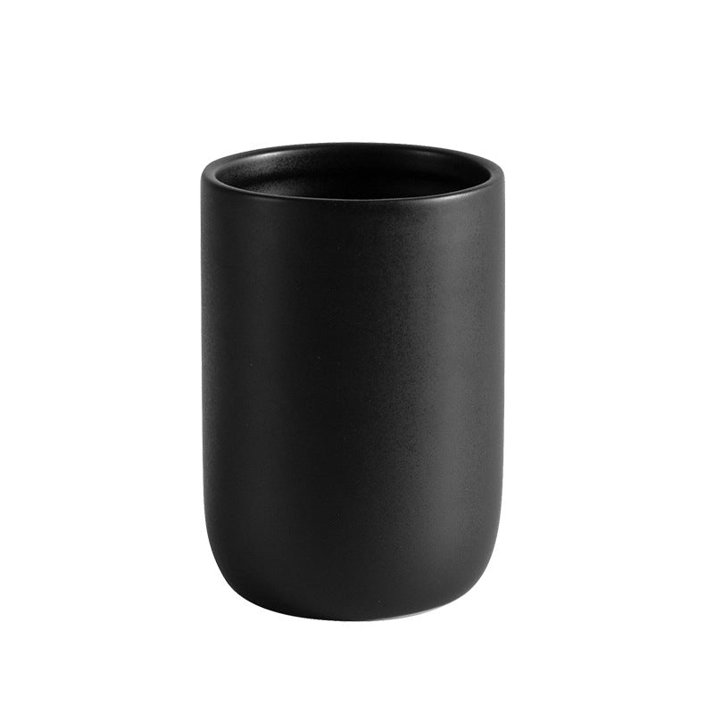 Matte Bathroom Accessories – Soap Dish, Dispenser & Tumbler – view 12