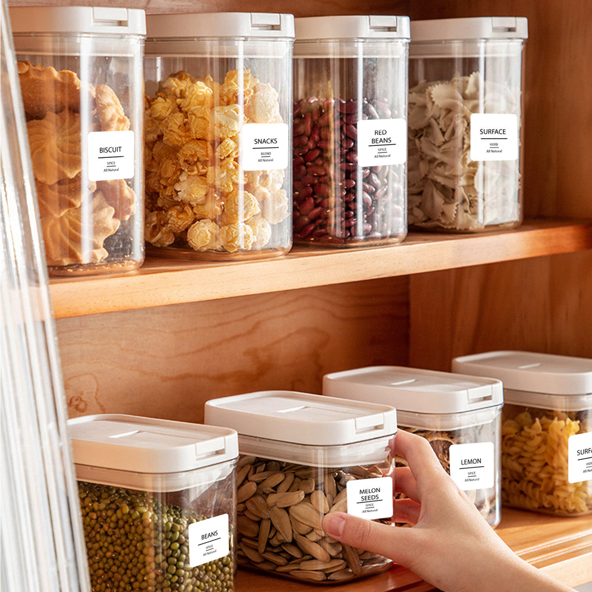 Waterproof Pantry Labels – 184 Labels – view 3