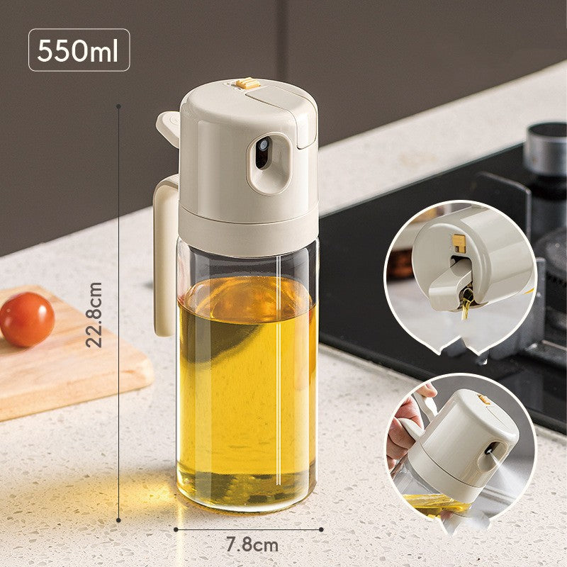 2-in-1 Glass Oil Sprayer & Pourer 550ml – view 4