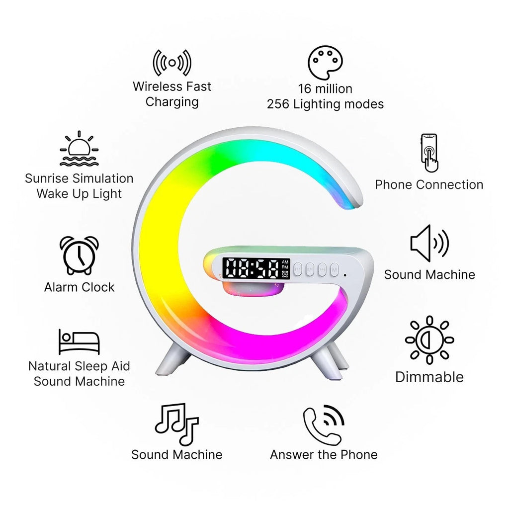 G lamp Bluetooth speaker – view 2