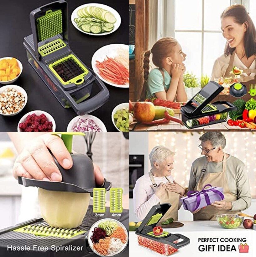 16-in-1 Vegetable Chopper with 1.5L Container – view 10