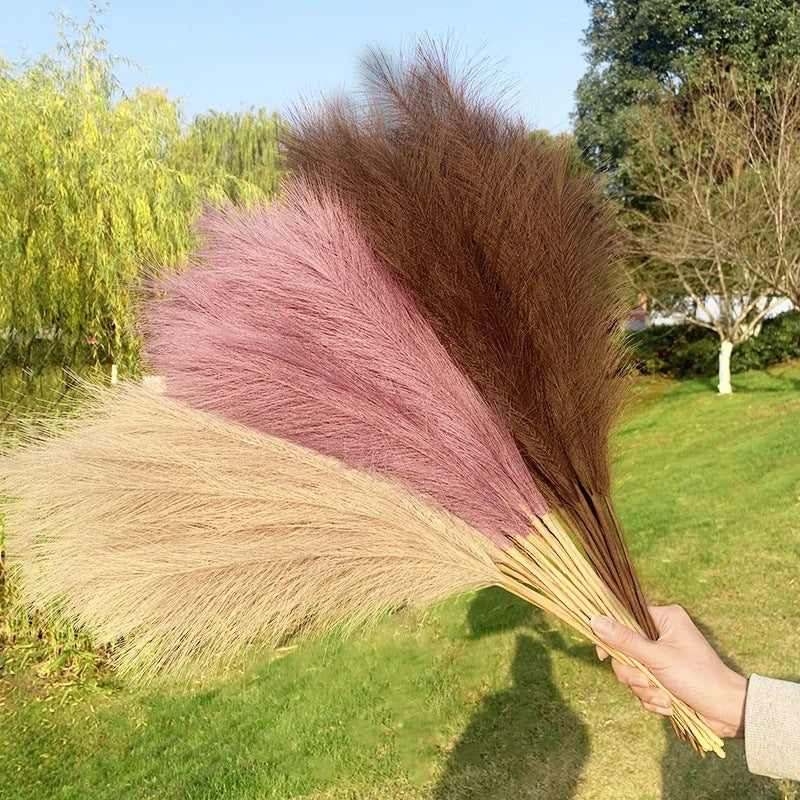 Artificial pampas grass bouquet – view 7