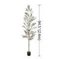 Artificial olive tree in 94.5 inches