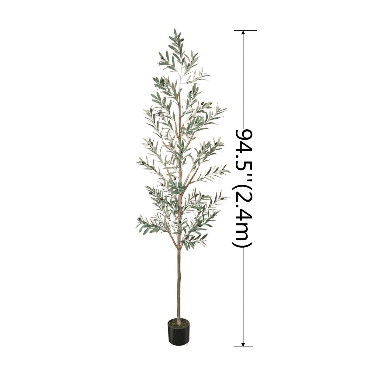 Artificial olive tree in 94.5 inches