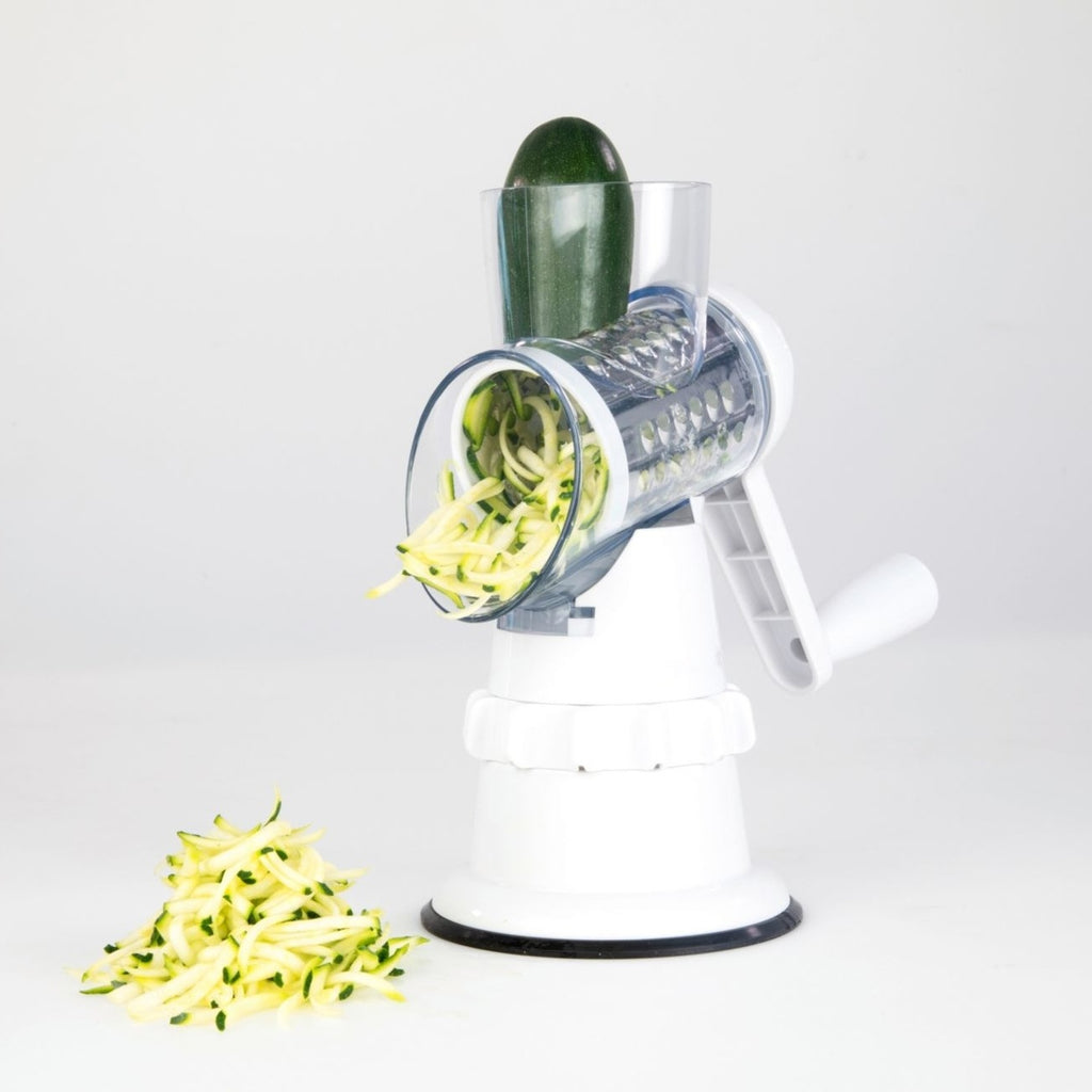 3-in-1 Rotary Vegetable Slicer, Shredder & Grater – view 4