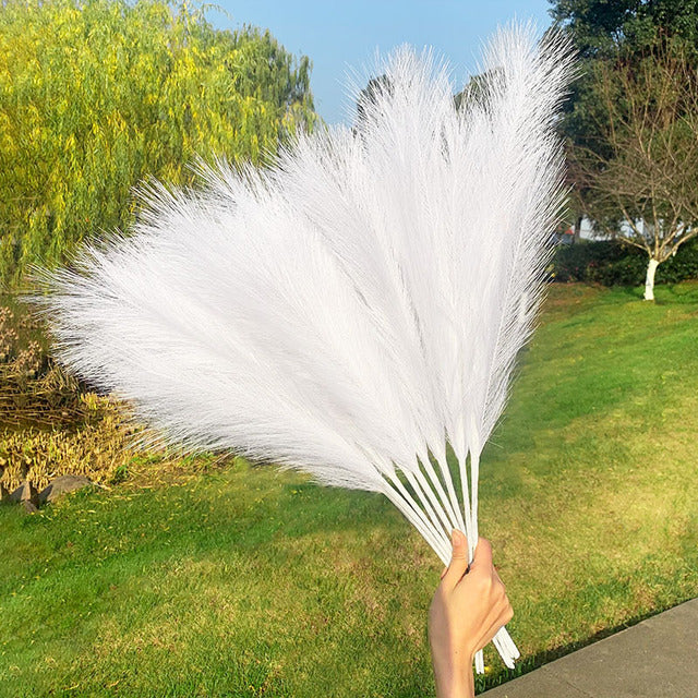 Artificial pampas grass bouquet in Style H