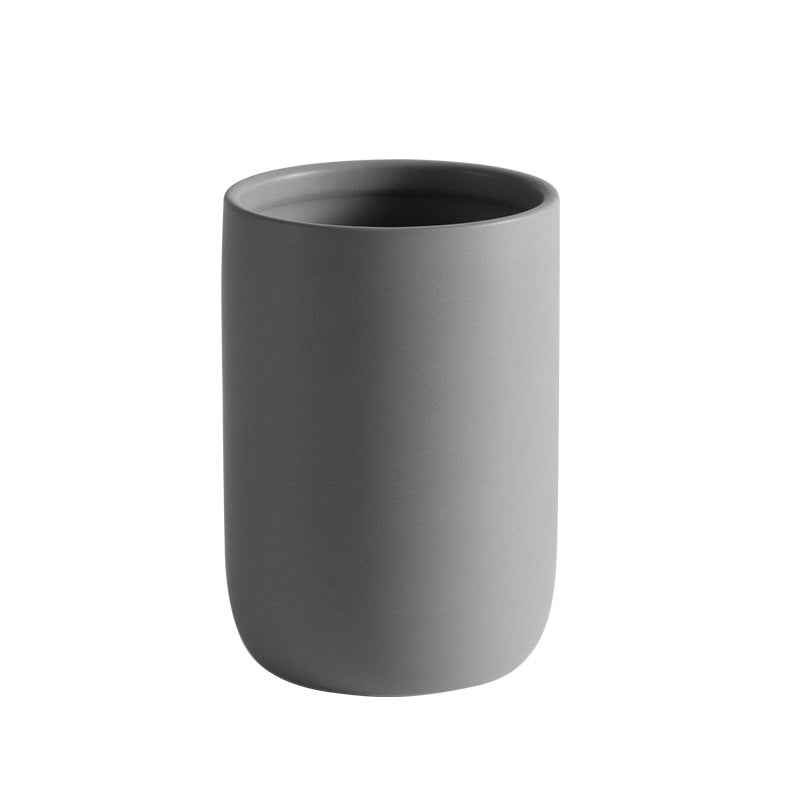Matte Bathroom Accessories – Soap Dish, Dispenser & Tumbler – view 17