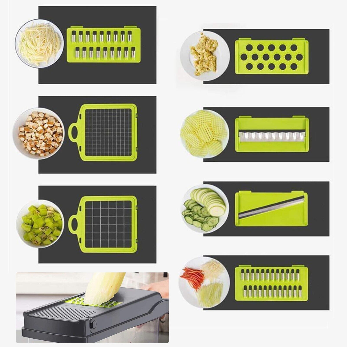 16-in-1 Vegetable Chopper with 1.5L Container – view 9