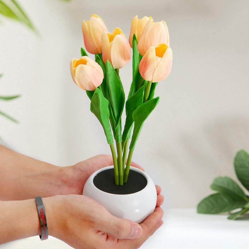 LED tulip flowerpot lamp – view 5