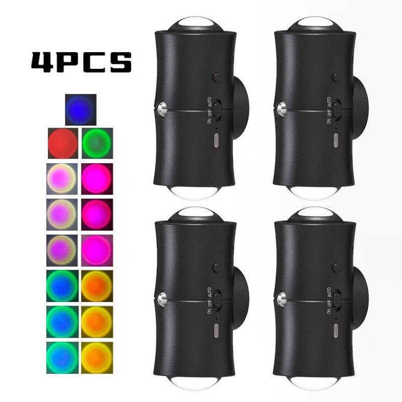 Motion Sensor Night Lights – 4 Pack, Rechargeable LED - Lumora