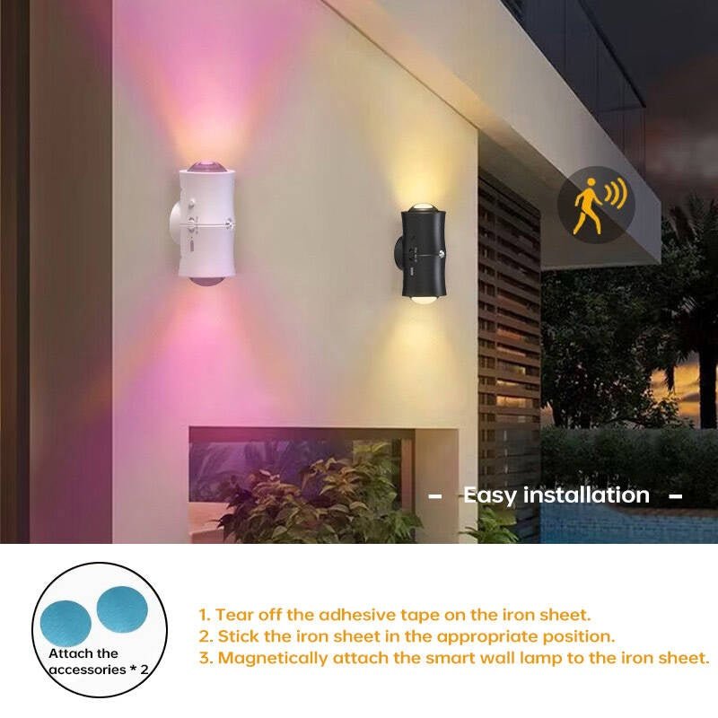 Motion Sensor Night Lights – 4 Pack, Rechargeable LED - Lumora