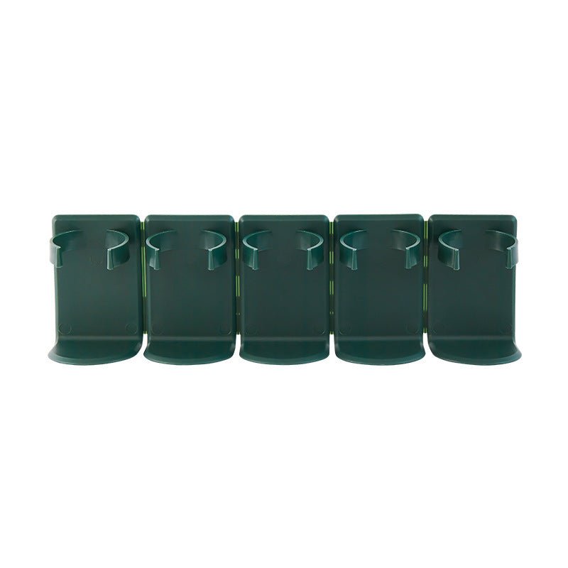 Wall-Mounted Spice Jar Rack – Set of 5 - Lumora